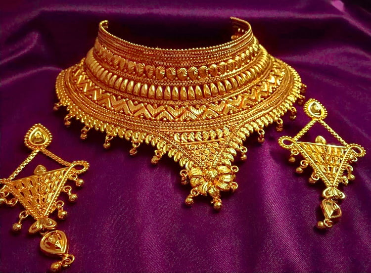 Indian Bridal Ethnic Jewellery Gold