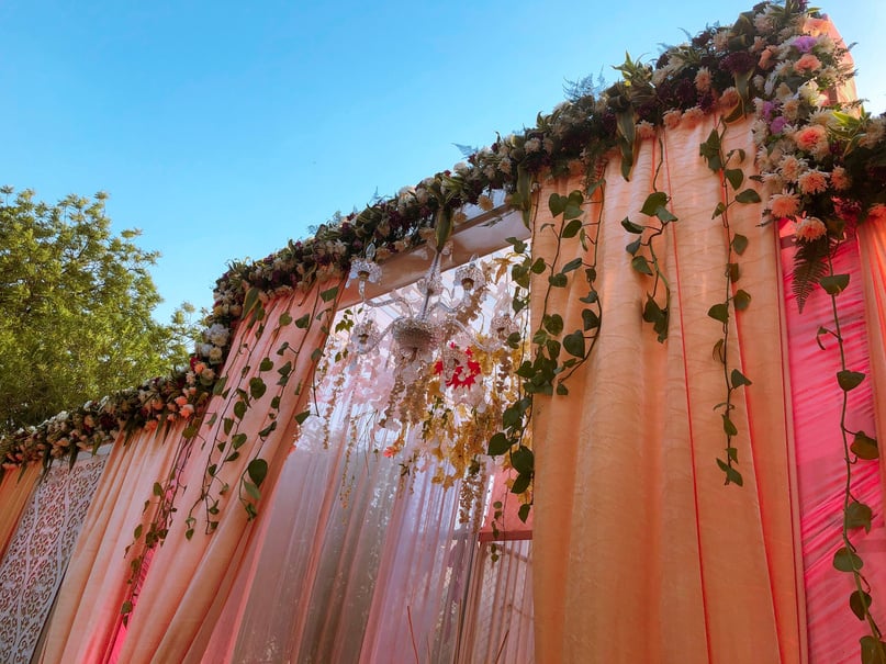 Indian wedding decor